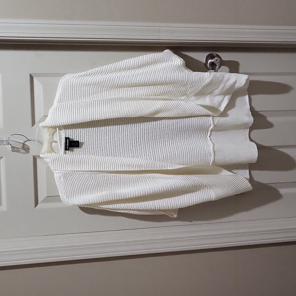 Lane Bryant cardigan, 1X, eggshell white